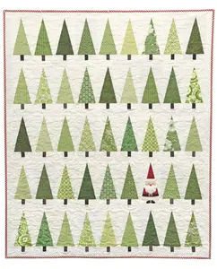 Santa in the Trees Quilt Pattern