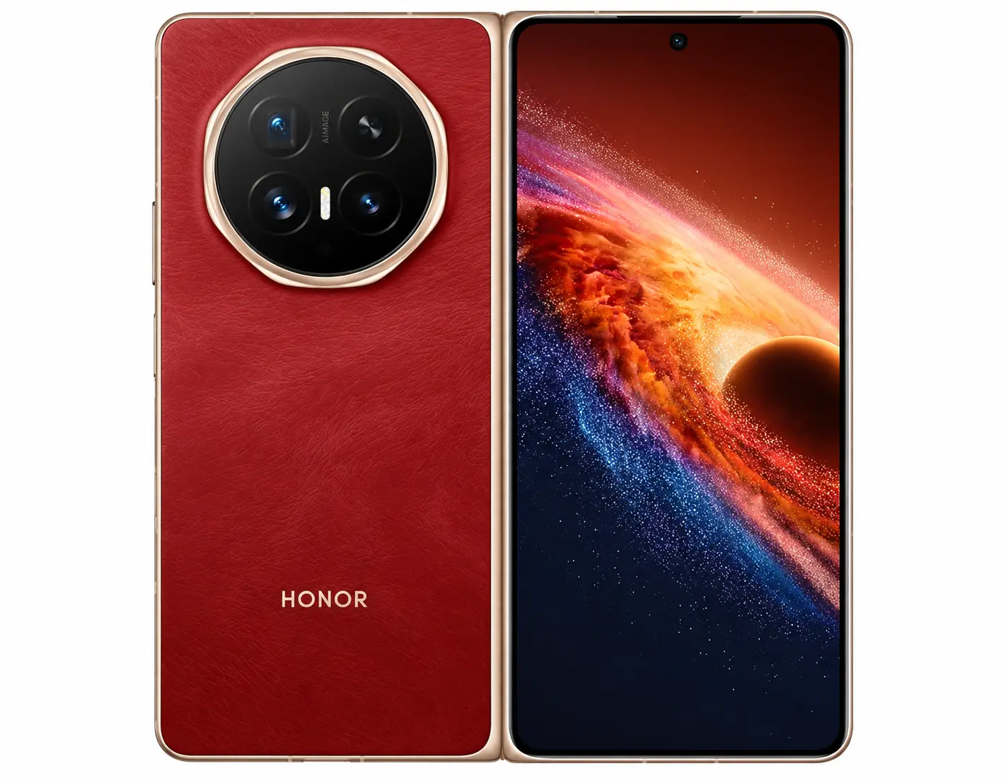 Honor Magic V6 5G 1TB ROM 16GB RAM Dual SIM GSM Unlocked - Red