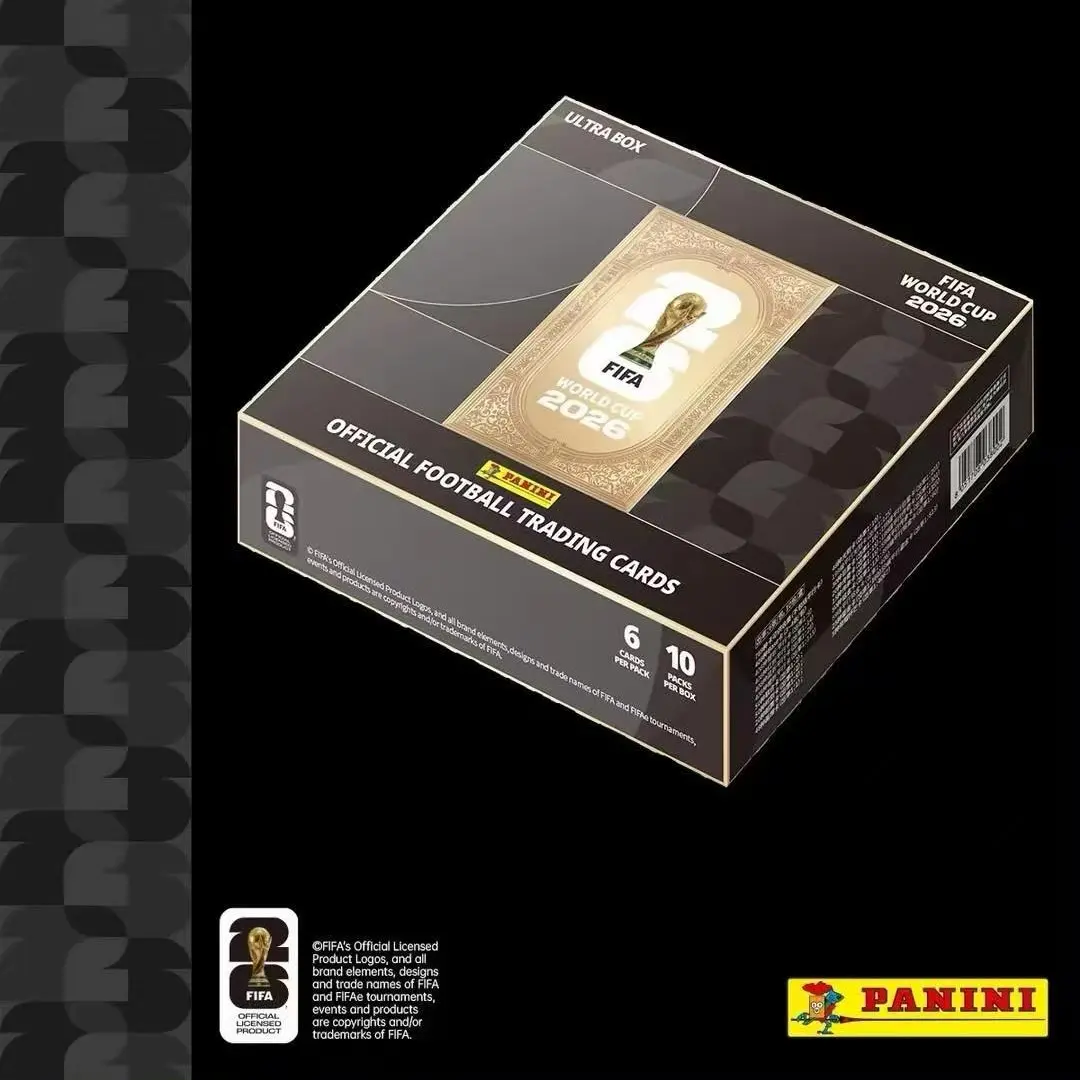 RUMI 2026 Panini x Kayou FIFA World Cup Official Trading Card ULTRA BOX -  (Packs x Box) - Premium Black Gold Edition - Sealed & Unsearched（Caja Ultra Cromos Oficiales FIFA Mundial 2026 Panini x Kayou | Edición Premium Oro y Negro | Sellada）