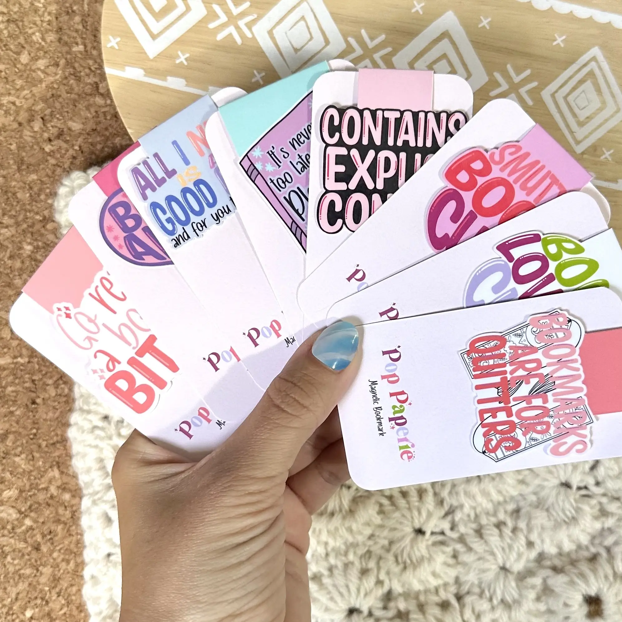 Magnetic bookmarks Magnetic bookmarks