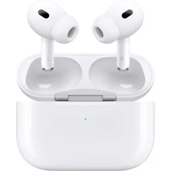 Refurbished Apple Airpods Pro (2nd Gen) w/ Type-C Magsafe Charging Case White - Excellent