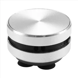 Portable Compatible Bone Conduction Speaker Stereo Sound Bluetooth Speaker(Silver)