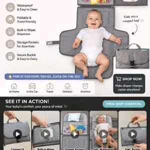 Make diaper changes clean, fast, and stress-free — anywhere you go.