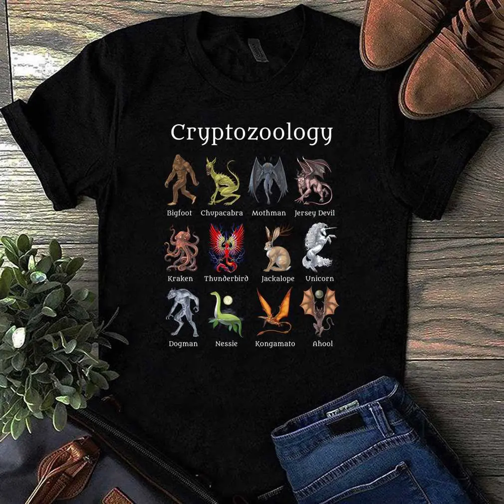 Cryptozoology Cryptid Creatures (1) T-Shirt