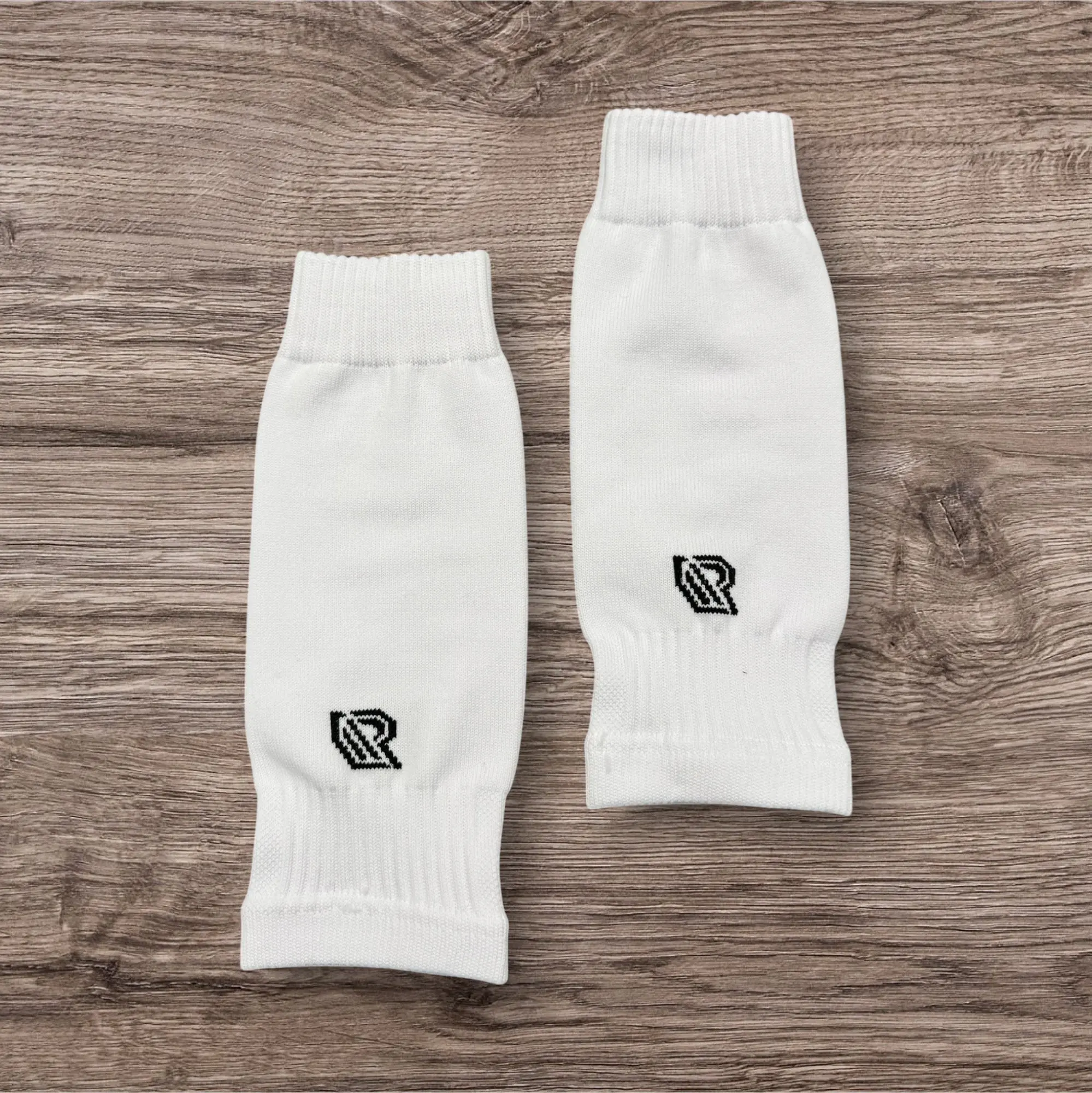RAYA Soccer Sleeves Premium Compression Fit Breathable Knit Fabric Seamless Design Pro Match Ready Ideal for RAYA Grip Socks