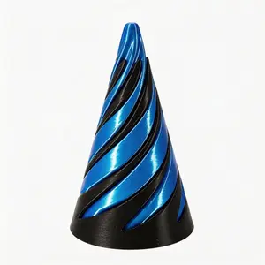 3D Printed Spiral Cone Design Toy, 1 Count Creative Puzzle Toy, Desktop Ornament for Home Office, Home Decoration, Gift for Friend, Crafts