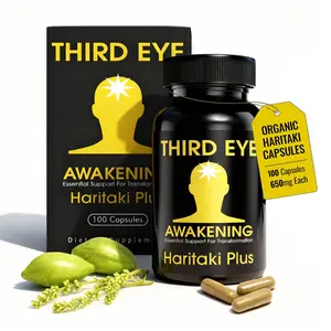 Third Eye Awakening - Yogic Super Brain Food - Haritaki- Enhance Intuition Pineal Gland Digestion Fitness Healthcare Natural Supplement Dietary Edible