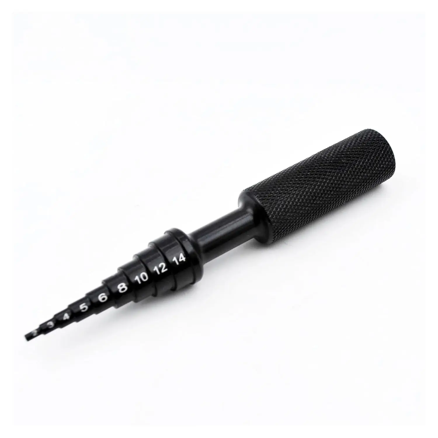 Portable Wheel Bearing Remover Installer Kit - Black Aluminium Alloy Hand Tool for 2mm-14mm Bearings, Bore Disassembly & Assembly, Mechanical Maintenance, Durable Lightweight Workshop & DIY Repair Supply, Portable Kit