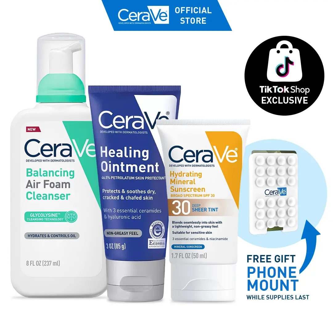 CeraVe Ultimate Dry Skin Care Routine CeraVe Ultimate Dry Skin Care Routine