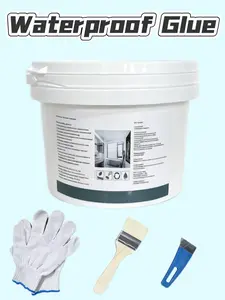 Clear Waterproof Glue Fast-Drying, Strong Adhesive for Leak Repair, Invisible Finish, Long-Lasting Protection for RV Roof, Home, Bathroom, and Windows, Easy-to-Apply DIY Use