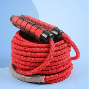 16 FT Long Jump Rope for  Adults,Double Dutch Jump Rope,Adjustable Skipping Ropes with High-strength Nylon Braided Rope Core,360?Rotation Not Entangled,Long  for 2-4 Jumpers.