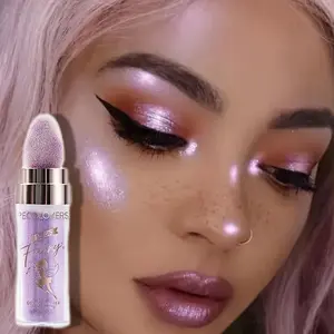 Multi-color Glitter Highlight Pat Powder, Body Glitter& Face, to Create Sparkle Makeup, for All Skin Types, Perfect Women Makeup Cosmetics, Multi Dimensional Shimmer, Shimmer Highlighter, Prismatic Glow Highlighter