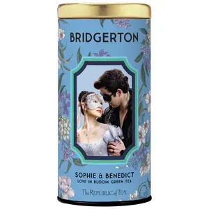 The Republic of Tea — Bridgerton Sophie & Benedict Love in Bloom Green Tea, 36 Tea Bags
