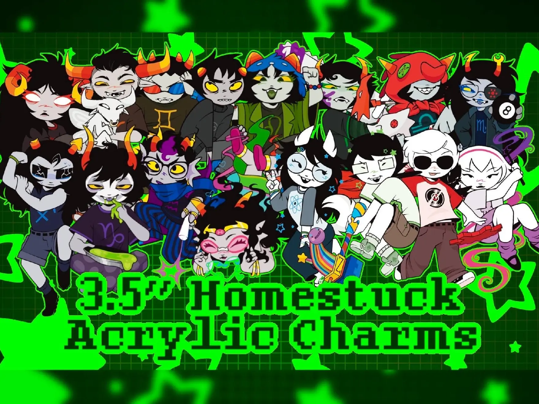 Homestuck Acrylic Keychain