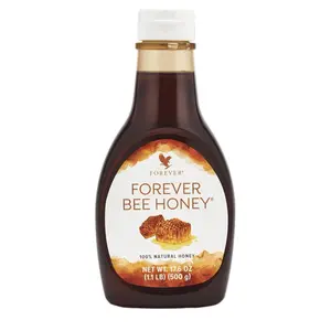 Forever Bee Honey - 100% Natural Energy Booster, Gluten Free, Vegetarian Friendly Sweet Flavor, US Product, AJL 93186