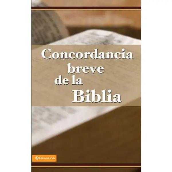 USED-Concordancia Breve de la Biblia by Zondervan Zondervan Publishing (Paperback)