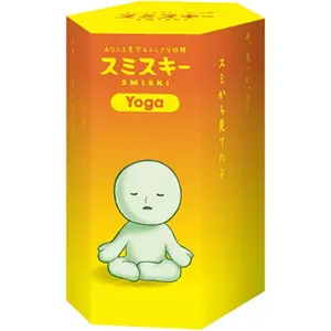 Smiski Dreams Glow in The Dark Figure, Yoga Series, Random Style, 1 Pack