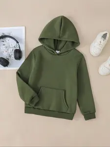 Boys' Winter Fleece Cozy Hoodie, Comfortable Cartoon Design, Casual Fit for Young Boys, Perfect Gift for Fashion Lovers, Casual Fashion Sweatshirt, Casual Hooded Sweatshirts