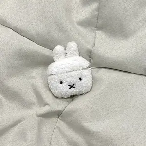 Cartoon Plush Miffy Rabbit AirPods Pro Case, Fits 2nd/3rd/4th Gen Wireless Earbuds, Dirt Resistant, Shockproof, Shenzhen Manufacture Headphone Accessories