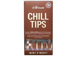Chillhouse Want S'more Chill Tips Press-on Nails in Want S'more