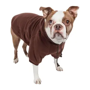 Pet Life Fashion Plush Cotton Pet Hoodie Hooded Sweater
