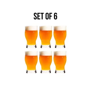 Bold Drinkware Revolution Polycarbonate Beer, Set of 6