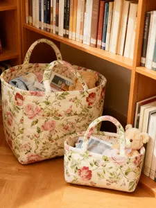 Car Interior Storage Basket, Clothing Book Work Supplies Home Organizer Bag, Space Saving Multi-Purpose Car Accessory