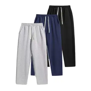 Men's Basic Casual Sweatpants with Drawstring Sports Bottoms Skinny Yoga Bottoms