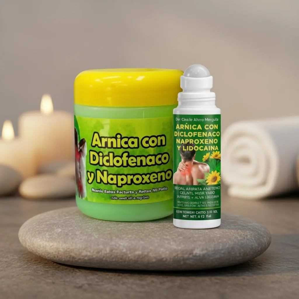 Pain Relief Combo: Varices Leg Relief Roll-On + Arnica & Axococpaque Gel 125g