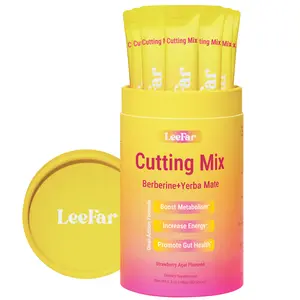 LeeFar Cutting Drink Mix –| Strawberry Açaí Flavor – 30 Servings