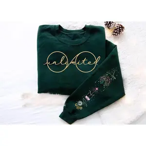 Unlimited Elphaba's Glasses Sweatshirt, Pink and Green Pullover Theatre Musical Sweater, Wizard of Oz shirt Broomstick, Wizard of Oz Shirts