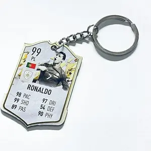 Football  Keychain – Soccer Keychain, Durable & Stylish, Perfect for Bags, Backpacks, Car Keys, Accessories, Gifts, Collectibles & Fans