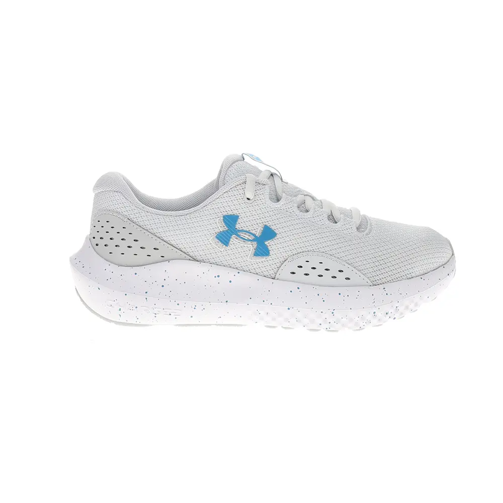 Under Armour Womens Charged Surge 4 Running Sneakers Shoes - Grey