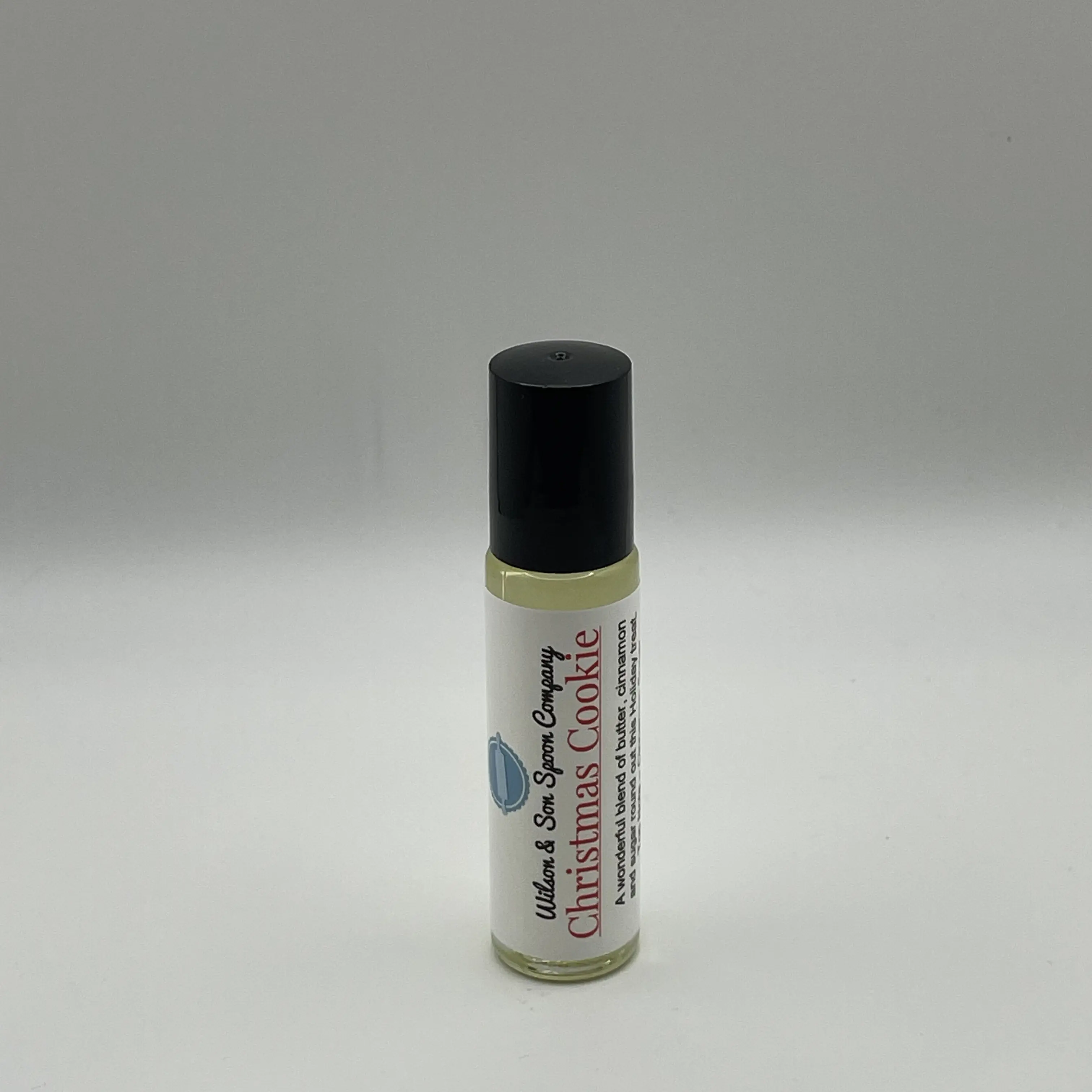 Christmas Cookie Vegan Body Oil, 10 ml Aromatic Roll-On Fragrance, Travel-Size Holiday Scent for Men/Women, Gift Ideas, Body Oils, Irresistible, Soft Skin, Single Item, Nostalgic, Men's Fragrance, Warm Cookie Aroma