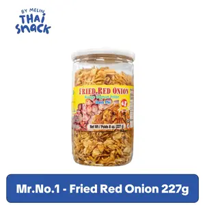 Mr.No.1 Crispy Dry Fried Red Onion Snacks, 227g
