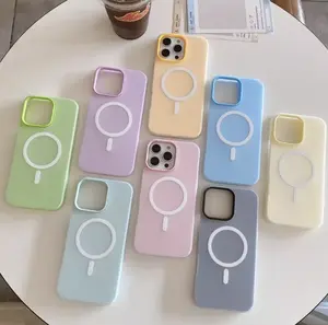 Defender MagSafe Magnetic Phone Case Cover For Apple iPhone 17 / 16 / 16E / 15 / 14 / 13 / Plus / Pro / Pro Max / Matte Shockproof Casing