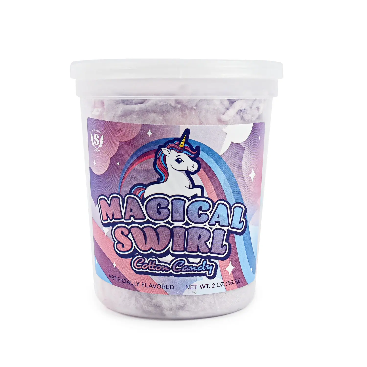 IT'SUGAR Magical Swirl Fluffy Novelty Packaged Candy Pieces - Party Snacks, Candy Table Treat, Sweet Tooth Nation Favorite, Sweet Gifts for All Ages, Candy Pieces Sweet Gifts