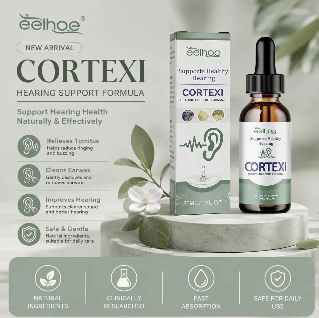 EELHOE Ear Care Drops, Gentle Earwax Cleansing Liquid, Daily Ear Canal Soothing Formula for Ear Discomfort & Ringing Ear Maintenance