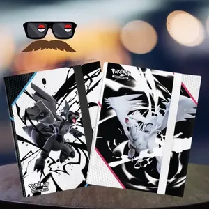 {Binder Only} Pokemon TCG Black Bolt & White Flare Binders Only - Collectible Trading Card Game Accessories