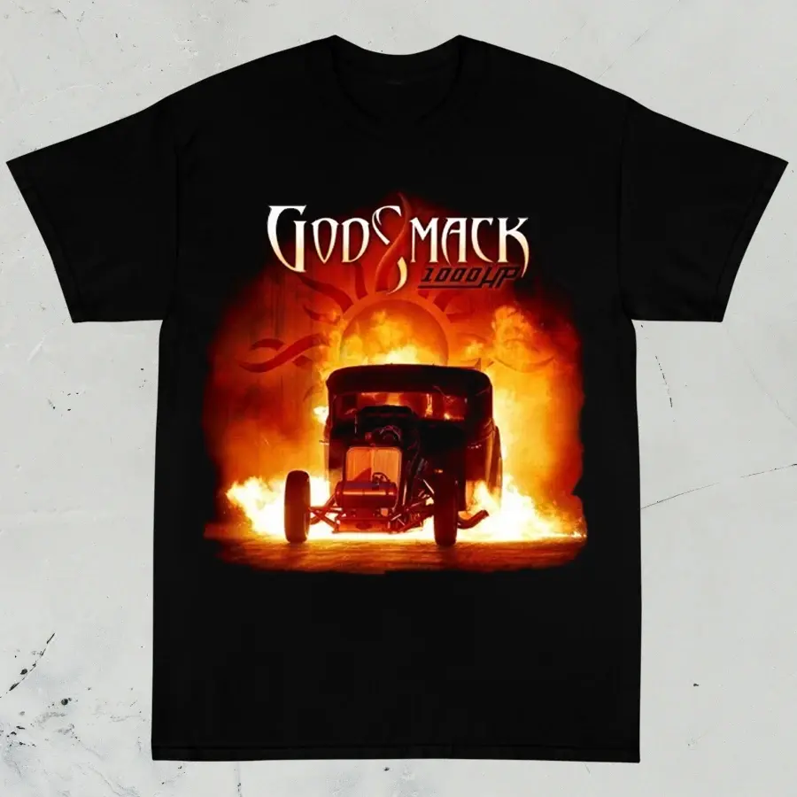 GODSMACK 1000 HP Men's Black Size S-5XL T-Shirt