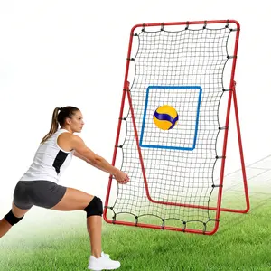 Volleyball Rebounder Net 7x4 ft – Multi-Sport Bounce Back Trainer with 5 Adjustable Angles & Travel Bag – Perfect for Indoor/Outdoor Spiking, Bumping Practice