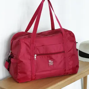 Large Capacity Crossbody Travel Bag, Handheld Clothing Bag, Universal Luggage Organizer, Oxford Fabric, All Seasons, Multifunctional Travel Bag
