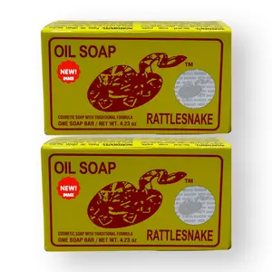 2 Pack Rattlesnake soap skincare acne Facial Cleansing Skin Repair Net Wt. 4.23 Oz (140gr) Improve your Skincare