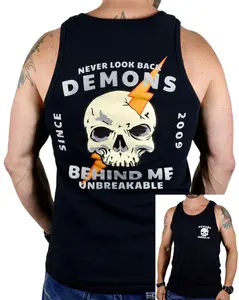 Closeout - Men's "Unbreakable" Light-Weight Black Tank Top