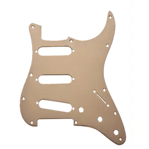 Genuine Fender American Standard 11-Hole Stratocaster Pickguard, GOLD ANODIZED