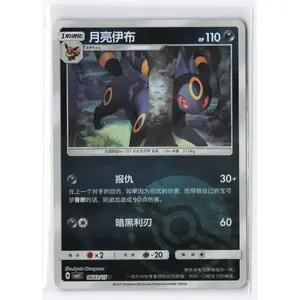 Umbreon CBB2C 0603 Simplified Chinese Pokeball Pokemon Gem Pack 2