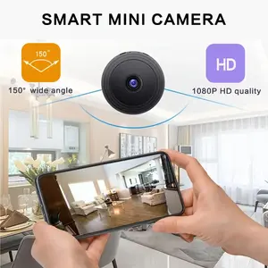 【2026 must-have】Item DFM4/6pcs Mini Wireless Surveillance Camera with 2.4G WiFi, HD 1080P, Supports 128GB Cards, Night Vision, Audio, USB Power, Remote View, Wide-angle, Easy to Carry, for Home, Pet, Bedroom, Black Fridays. (Optional Monitoring Card Set)