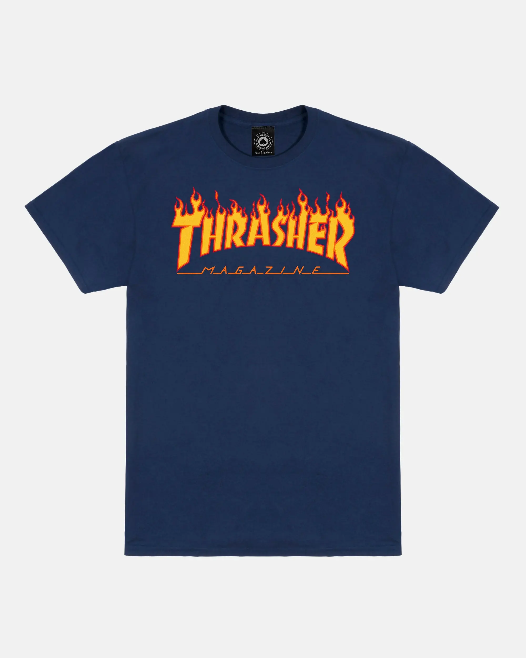 FLAME - TSHIRT - NAVY