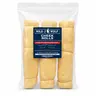 9-12” Chicken-Coated Collagen Cheek Rolls (3 Pack) 100% Natural and Extra-Thick - Single-ingredient - Long-lasting for Big Dogs and Aggressive Chewers