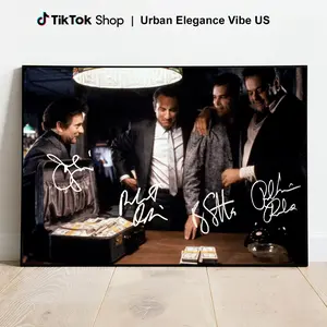 Goodfellas Unframed Poster Canvas A Must-Have for Fans Premium Quality for Game Room or Man Cave Wall Decor